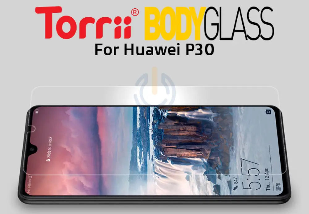 Torri Bodyglass 2.5D - Huawei P30 / Black Accessories > Mobiles & Tablets > Mobiles > Screen Protectors