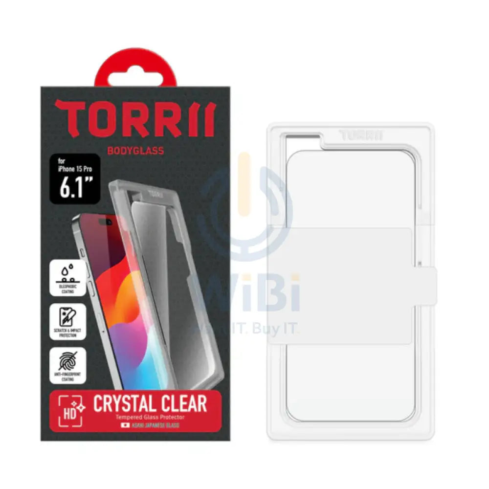 Torrii Body Glass Screen Protector - Apple iPhone 15 Pro / Clear Accessories > Mobiles & Tablets > Mobiles > Screen