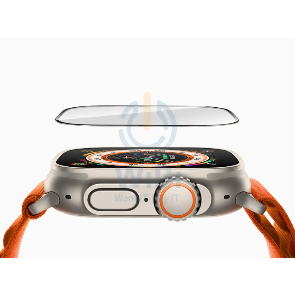 Torrii Bodyglass Screen Protector For Apple Watch Ultra - 49mm – Full Coverage Black Accessories > Smart Watches >
