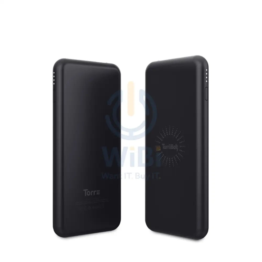 Torrii Bolt 2in1 Wireless Power Bank - 6000mAh / USB-C / Black Accessories > Power Bank