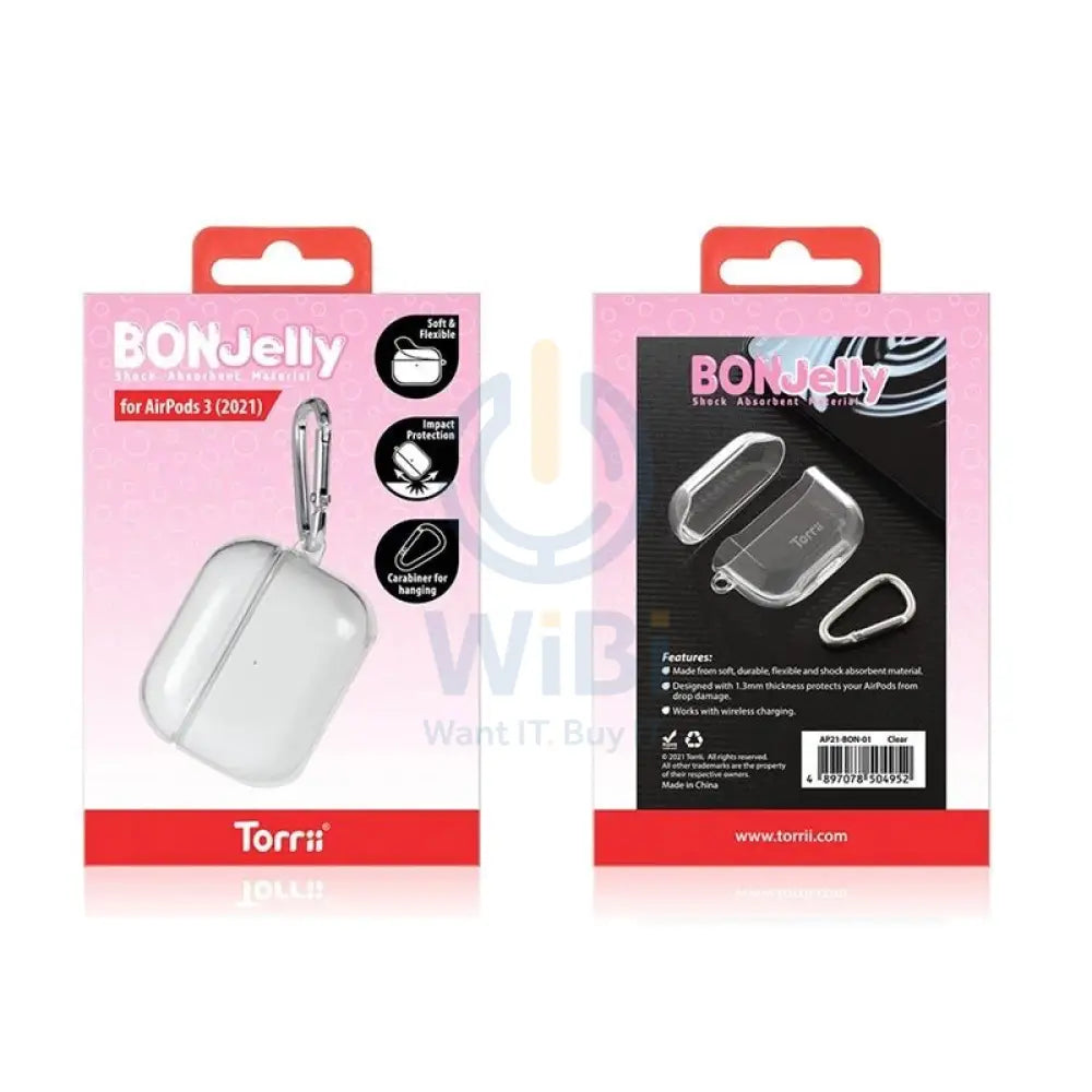 Torrii Bonjelly Case - Airpods 3 / Clear