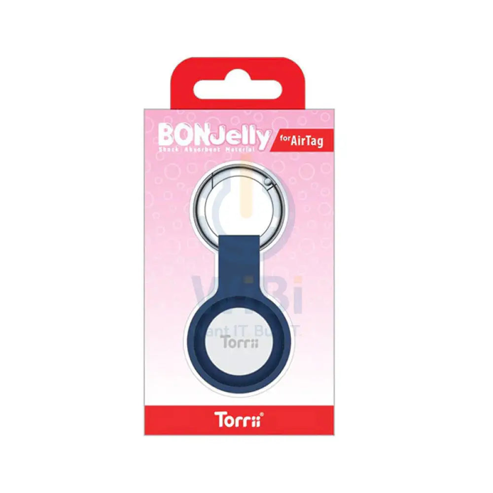 Torrii Bonjelly Silicone Key Ring For Apple Airtag - Blue Accessories > Mobiles & Tablets