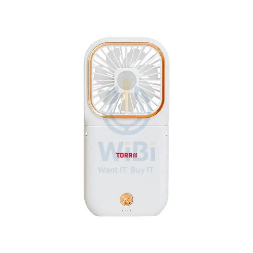 Torrii Cool Foldable Neck Fan with Powerbank - 3000mAh / White Accessories > Power Bank