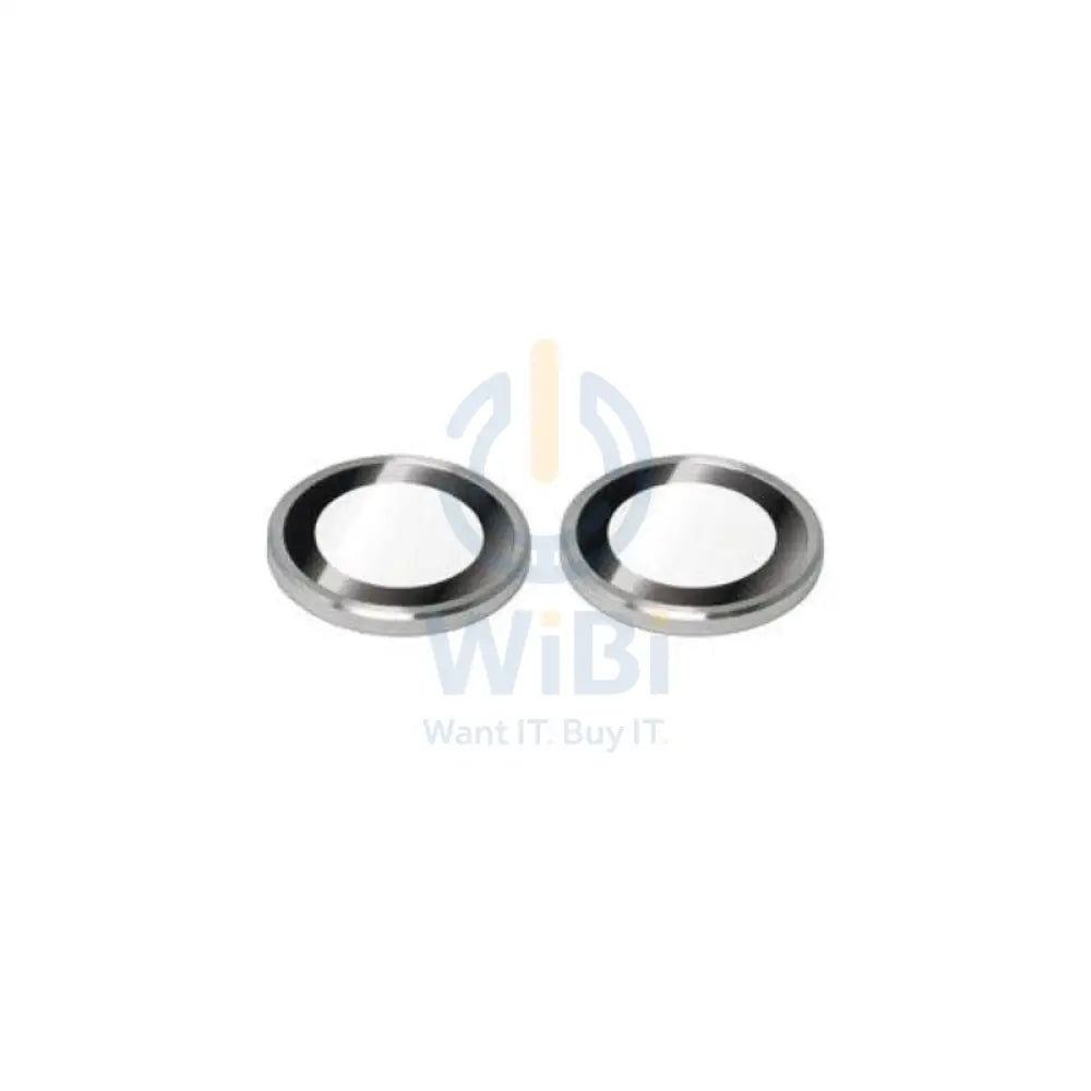 Torrii Individual Aluminium Ring Camera Lens Protector - Apple iPhone 15 / Apple iPhone 15 Plus / Silver Accessories >