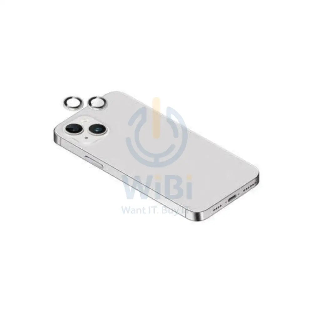 Torrii Individual Aluminium Ring Camera Lens Protector - Apple iPhone 15 Pro / Apple iPhone 15 Pro Max / Silver