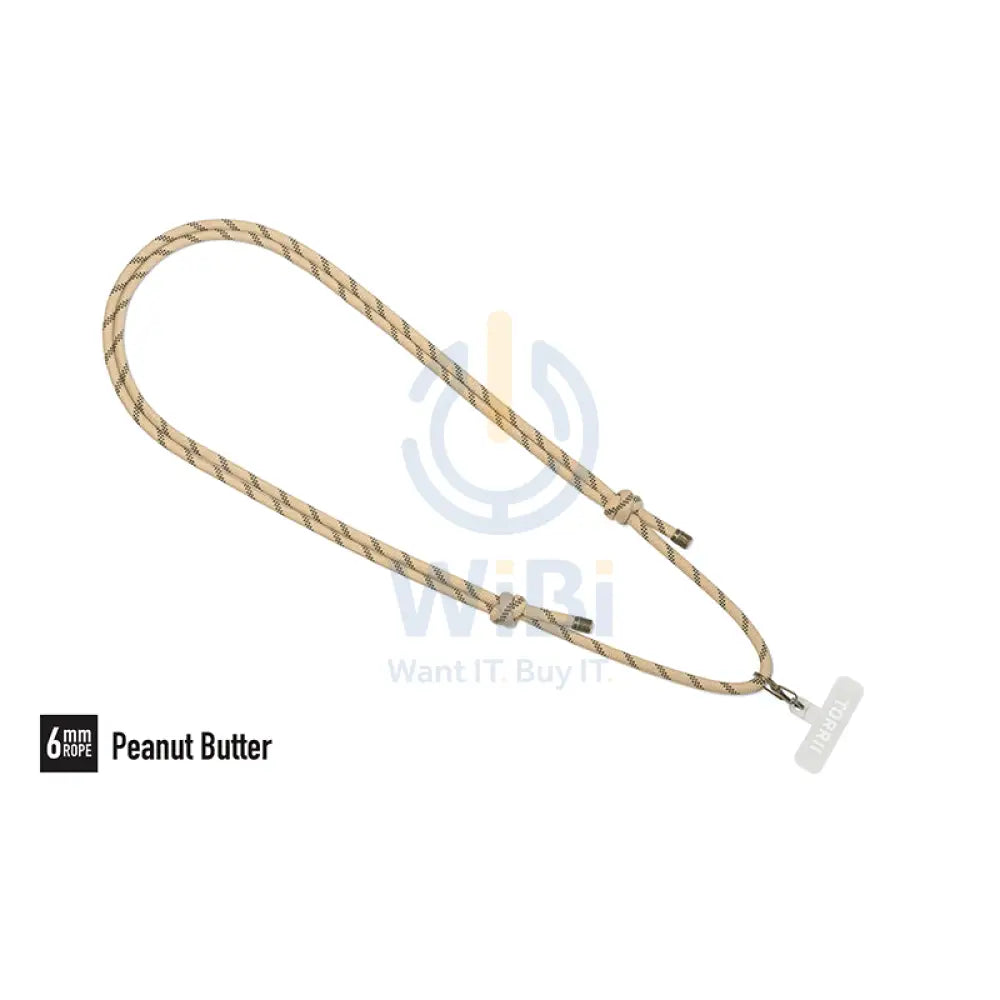 Torrii KNOTTY 6mm Rope – Peanut Butter Accessories > Mobiles & Tablets