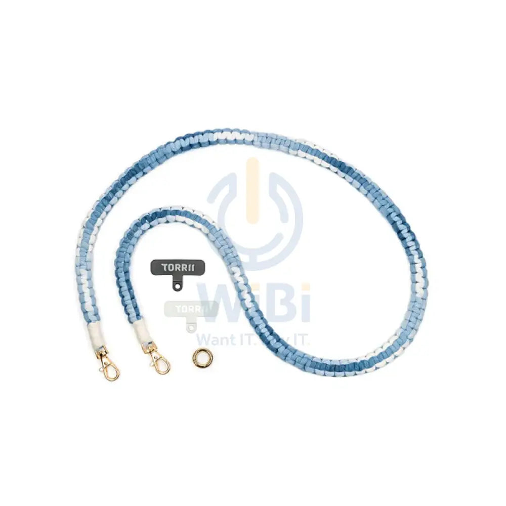 Torrii Knotty Braided Crossbody Strap - Gradient Blue Accessories > Mobiles & Tablets > Tablets > Covers & Cases