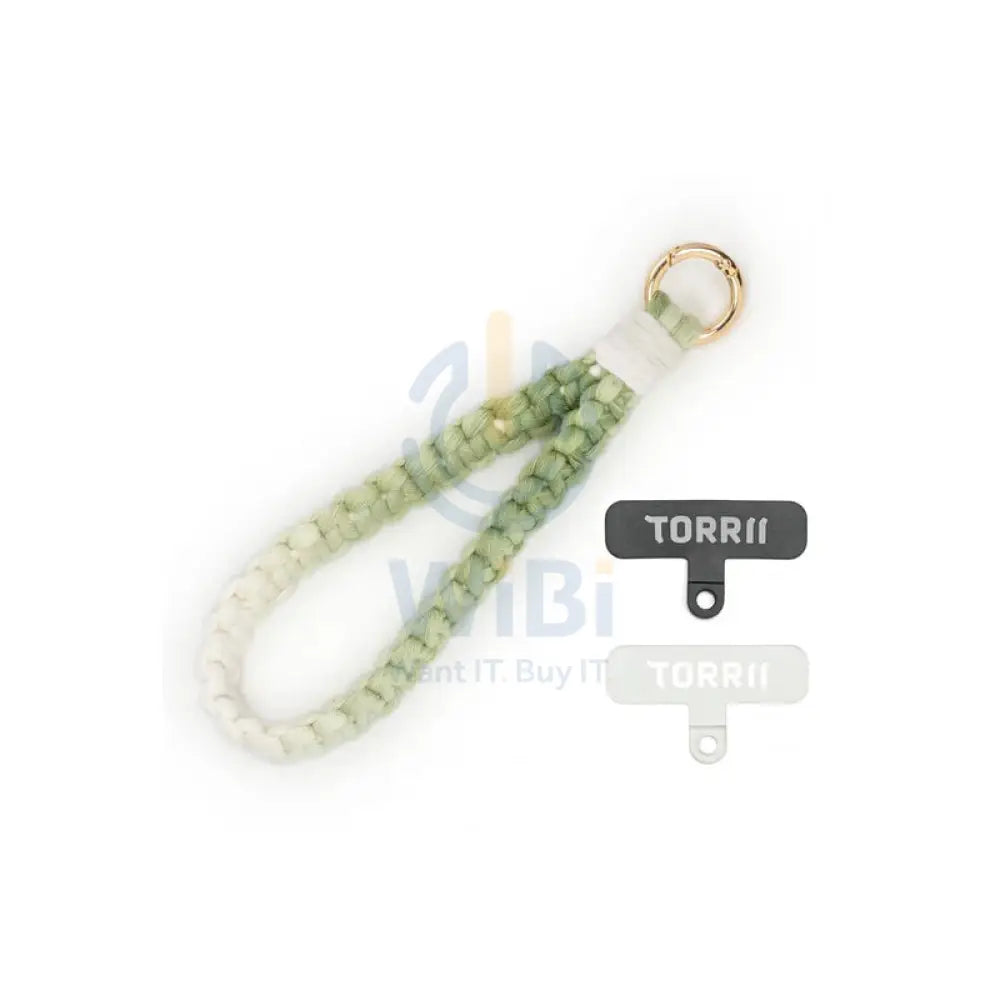 Torrii Knotty Braided Wrist Strap - Green Accessories > Mobiles & Tablets > Tablets > Covers & Cases