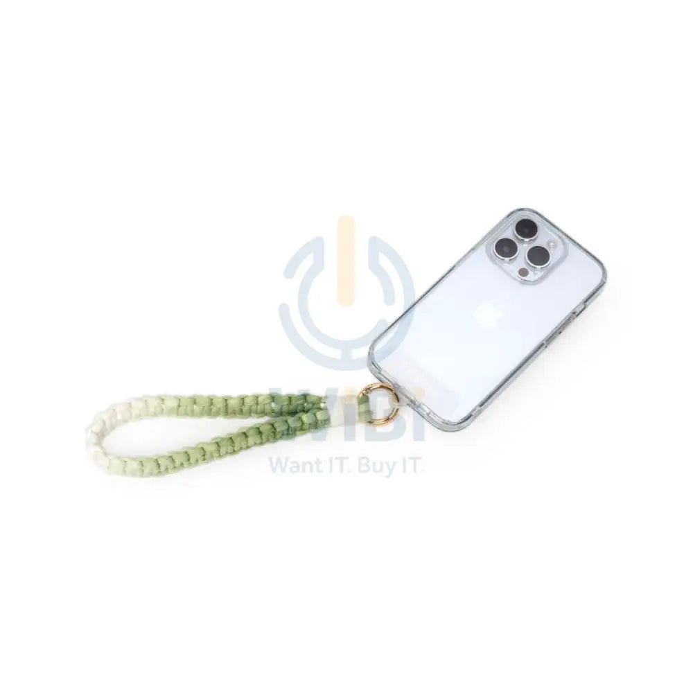 Torrii Knotty Braided Wrist Strap - Green Accessories > Mobiles & Tablets > Tablets > Covers & Cases