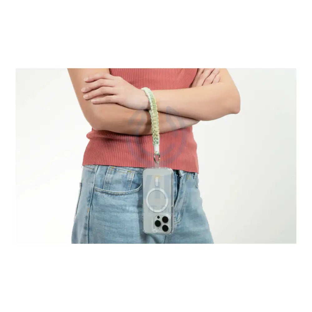 Torrii Knotty Braided Wrist Strap - Green Accessories > Mobiles & Tablets > Tablets > Covers & Cases