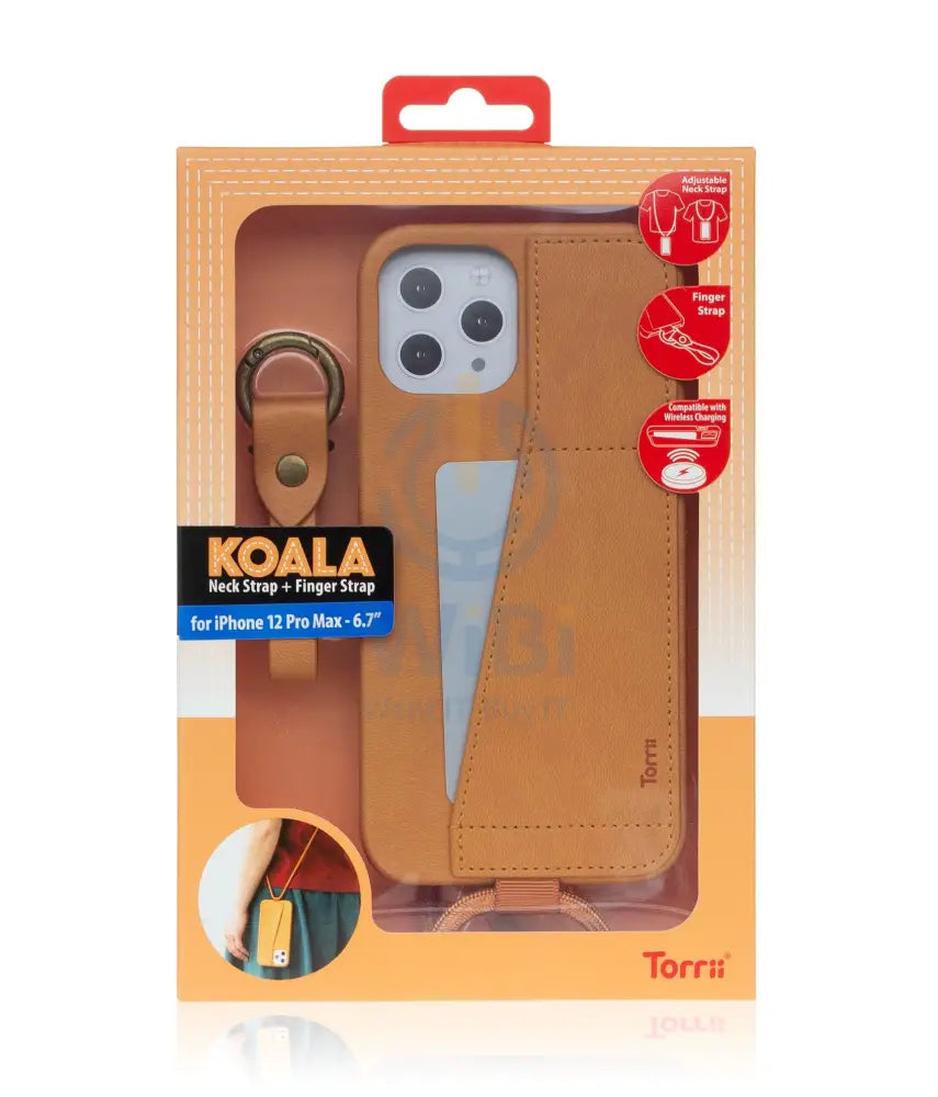 Torrii Koala Case For - iPhone 12 Pro Max / Brown Accessories > Mobiles & Tablets > Mobiles > Screen Protectors & Covers