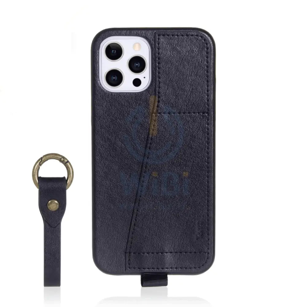 Torrii Koala Leather Case - iPhone 12 & 12 Pro / Black Accessories > Mobiles & Tablets