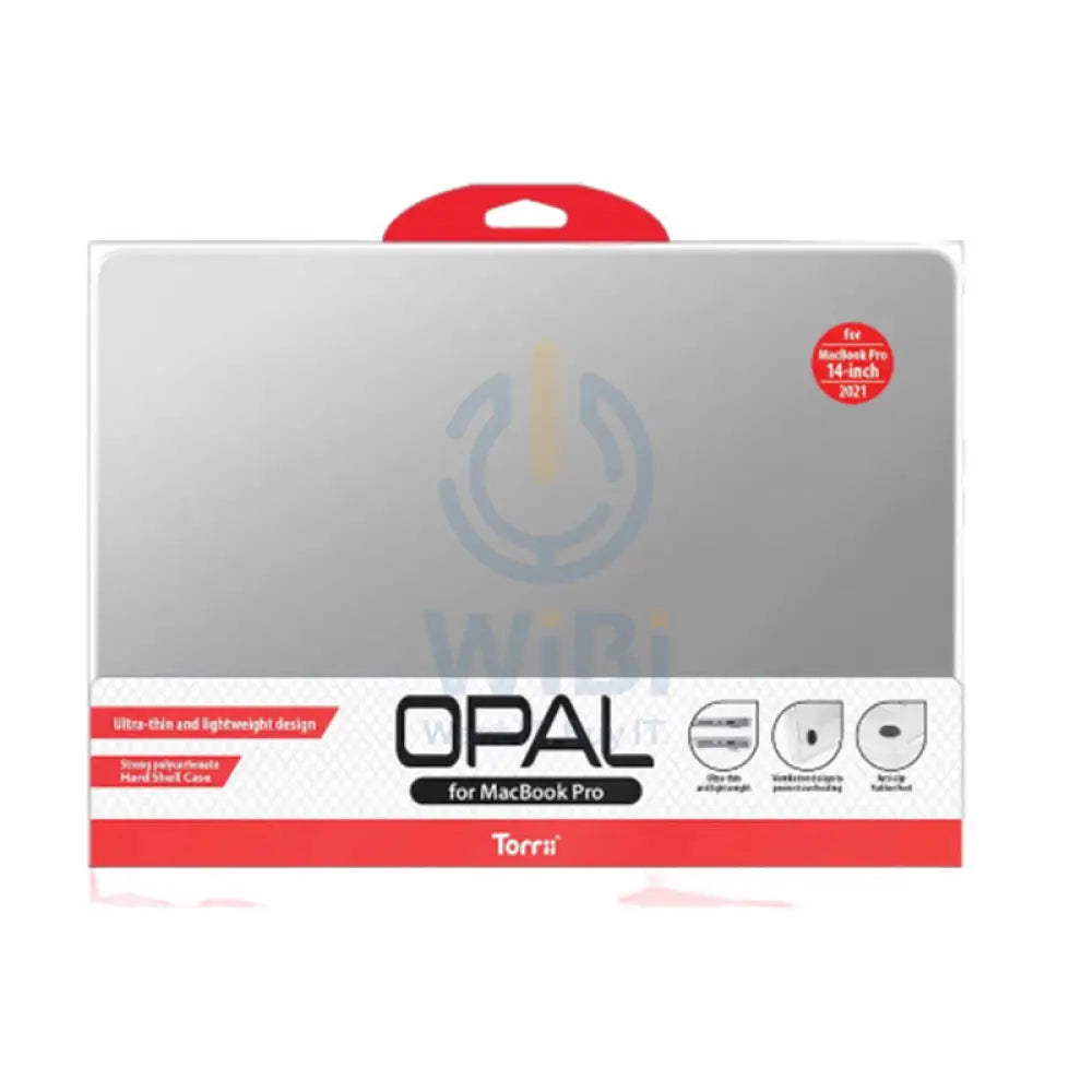Torrii OPAL Series Case With Retina Display & Touch Id For Macbook Pro 14-inch 2021 - Clear Accessories > Mobiles &