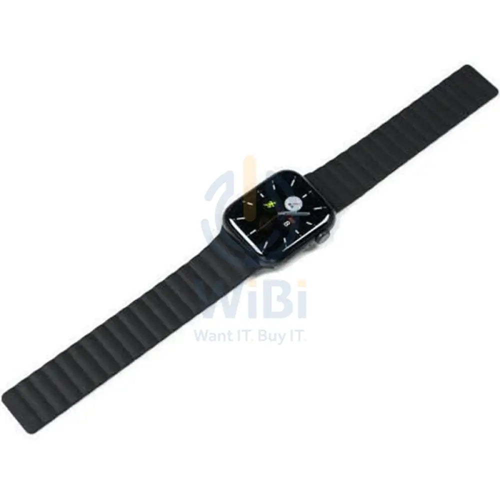 Torrii Saturn Silicone Magnetic Apple Watch Band For 49 / 45 / 44 / 42 mm - Black Accessories > Smart Watches > Straps