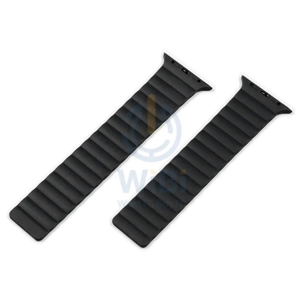 Torrii Saturn Silicone Magnetic Apple Watch Band For 49 / 45 / 44 / 42 mm - Black Accessories > Smart Watches > Straps