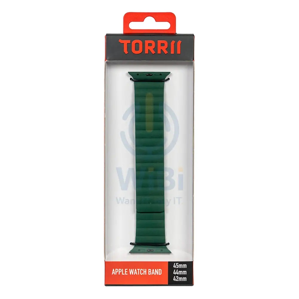Torrii Saturn Silicone Magnetic Apple Watch Band For 49 / 45 / 44 / 42 mm - Forest Green Accessories > Smart Watches >