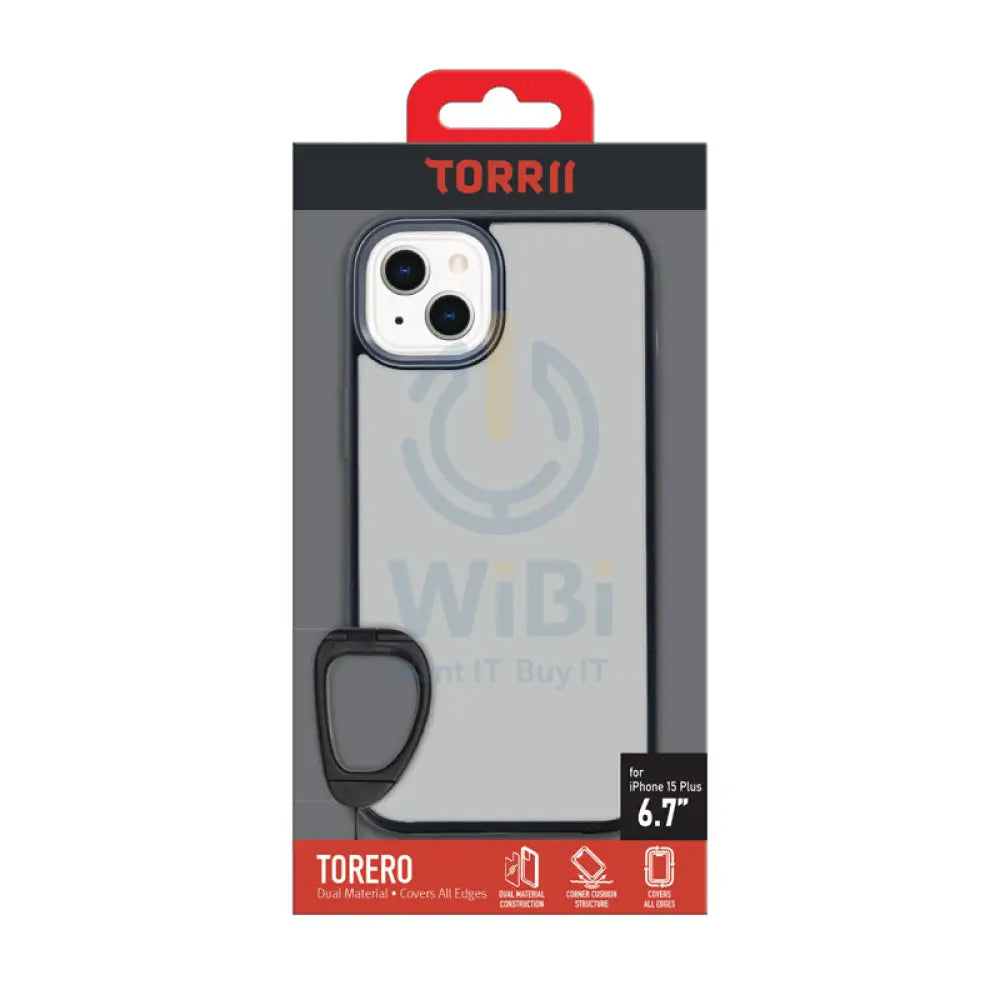 Torrii Torero Case Anti-Bacterial Coating - iPhone 15 Plus / 14 Plus / Black Accessories > Mobiles & Tablets > Mobiles