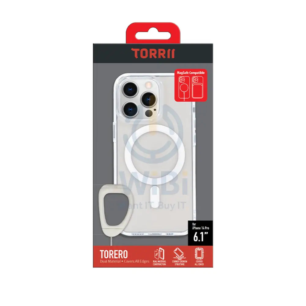 Torrii Torero Magsafe Case For Apple iPhone 14 Pro - Clear Accessories > Mobiles & Tablets