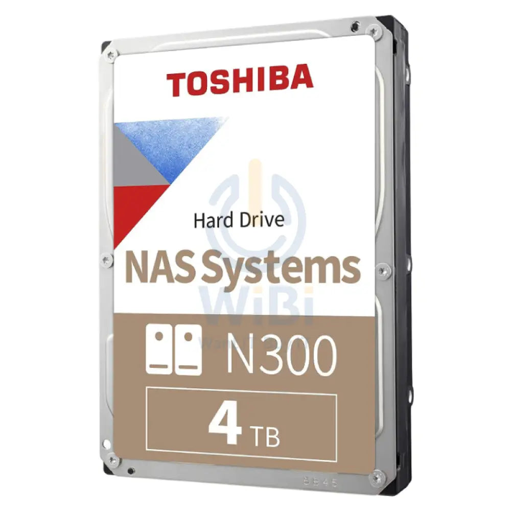 Toshiba N300 NAS Hard Drive - 4TB / 3.5-inch / SATA / 7200 RPM / 256MB Buffer Storage > NAS Hard Drives