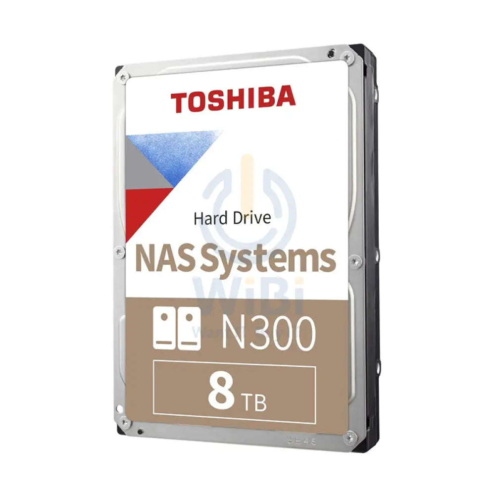 Toshiba N300 NAS Hard Drive - 8TB / 3.5-inch / SATA / 7200 RPM / 256MB Buffer Storage > NAS Hard Drives