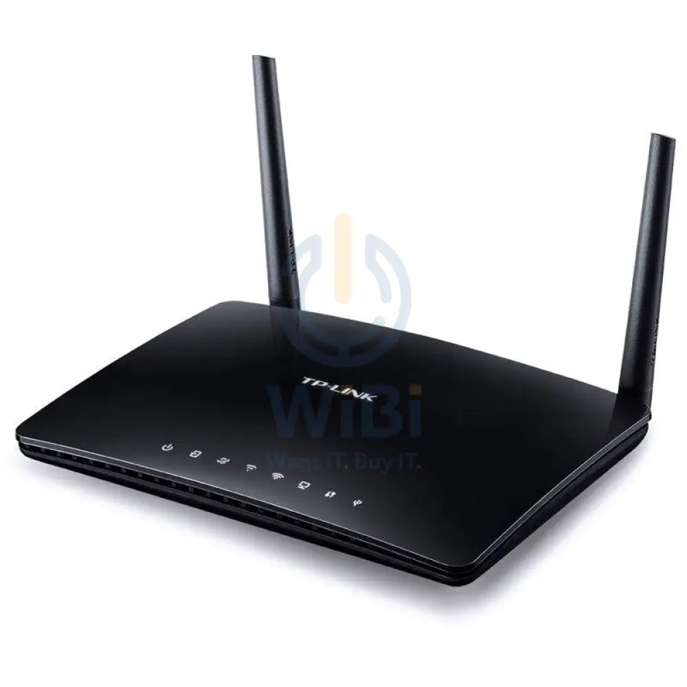 TP-Link AC1200 Dual Band ADSL2+ Modem Router - 1.2Gbps / 1x RJ-11 / 1x WAN+LAN / 3x LAN / 1x USB - Networking Products