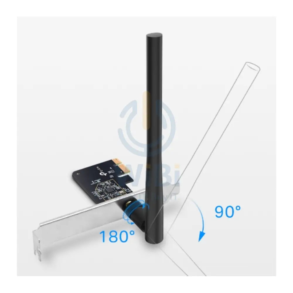 TP-LINK (Archer T2E) AC600 Wireless Dual Band PCI Express Adapter - 5GHz (433 Mbps) / PCI Express Networking Products >