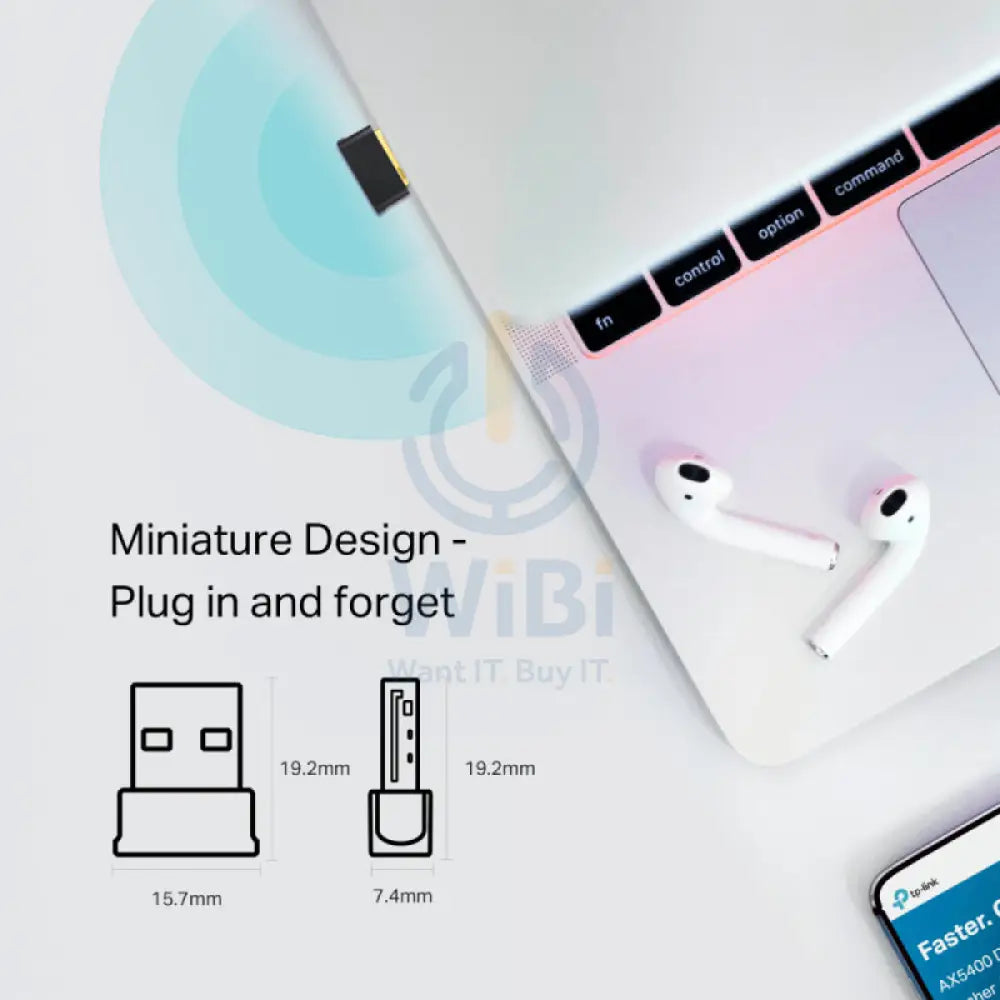 TP-Link (Archer T2UB Nano) AC600 Nano Wi-Fi Bluetooth 4.2 USB Adapter - 5GHz(433Mbps) Networking Products > Wireless