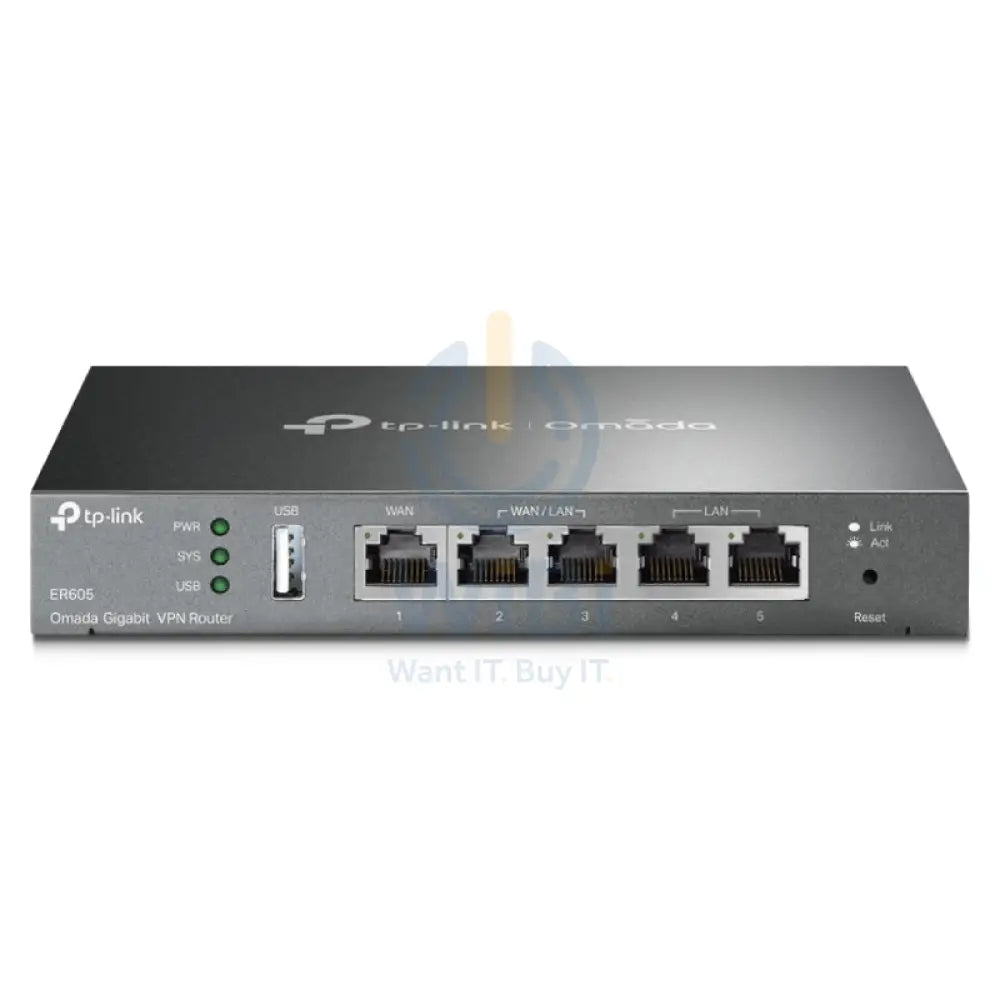 TP-Link (ER605) Omada Gigabit VPN Router - Gigabit WAN / Gigabit LAN Networking Products > Routers