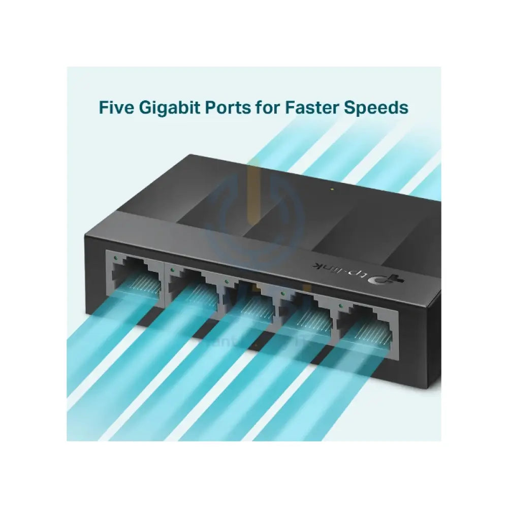 TP-Link (LS1005G) Gigabit Desktop Switch - 5-Port / 10 Gbps / Desktop Networking Products > Switches