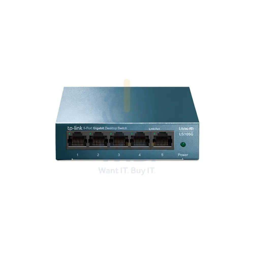 TP-Link (LS105G) Gigabit Desktop Switch - 5-Port / Unmanaged / Desktop Networking Products > Switches
