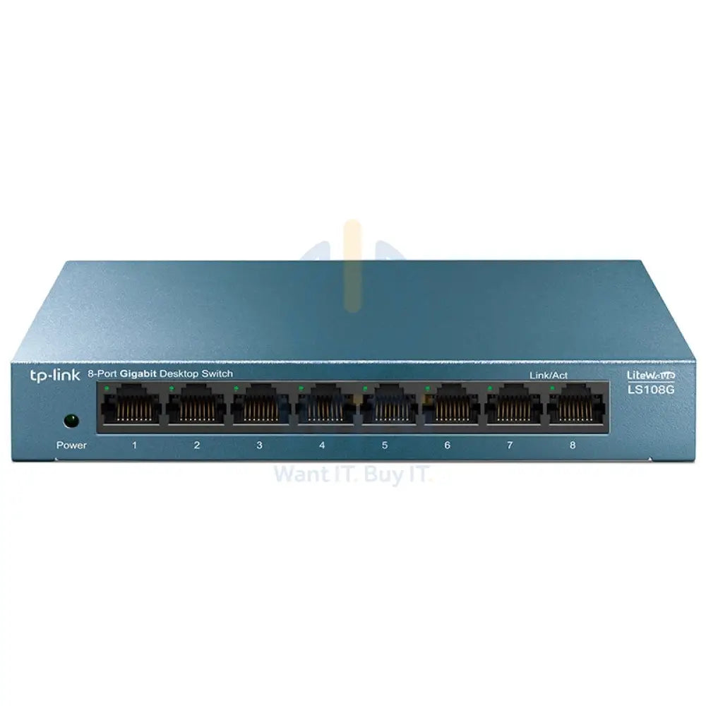 TP-Link (LS108G) 8-Port Desktop Switch - 1000Mbps / LAN Networking Products > Switches