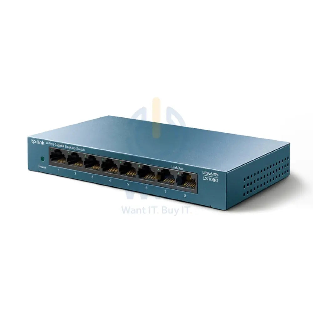 TP-Link (LS108G) 8-Port Desktop Switch - 1000Mbps / LAN Networking Products > Switches