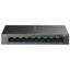 TP-Link (LS109P) 9-Port Desktop Switch with 8-Port PoE + - 1.8 Gbps / LAN Networking Products > Switches