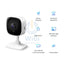 TP-Link (TAPO C110) Home Security Wi-Fi Camera - H.264 / 1280p Full HD / 2.4 GHz - White Cameras > Security Cameras