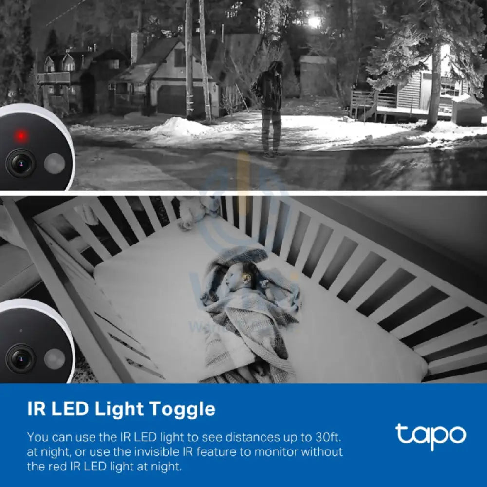 TP-Link (TAPO C120) Tapo Indoor/Outdoor Wi-Fi Home Security Camera - 2K QHD 4MP / 12x Digital Zoom Cameras > Security