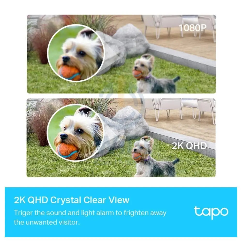 TP-Link Tapo C420S2 Security Camera with Night Vision White Cameras > Security Cameras