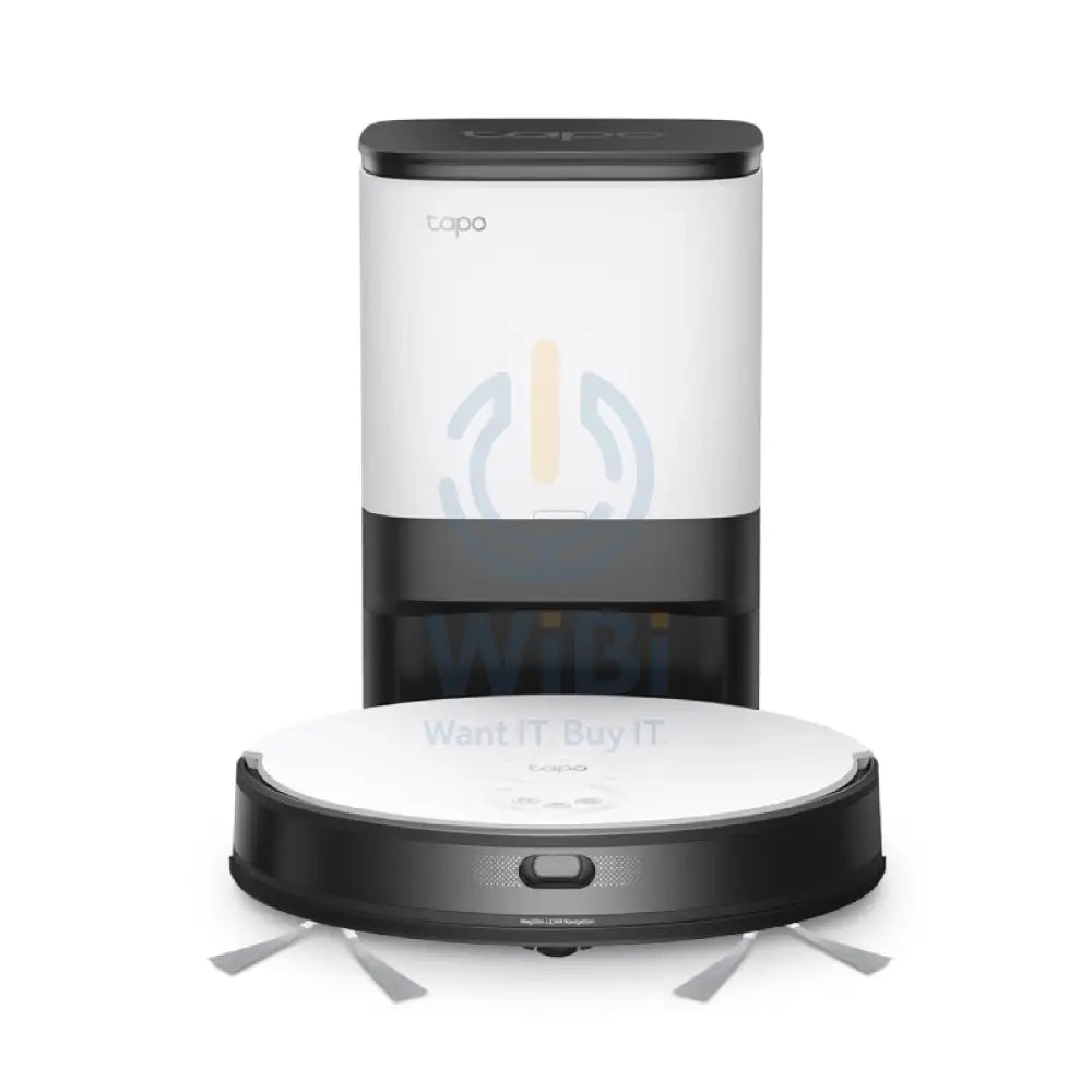 TP-Link (Tapo RV20 Mop Plus) MagSlim™ LiDAR Navigation Robot Vacuum & Mop + Smart Auto-Empty Dock - 2600 mAh / 4L