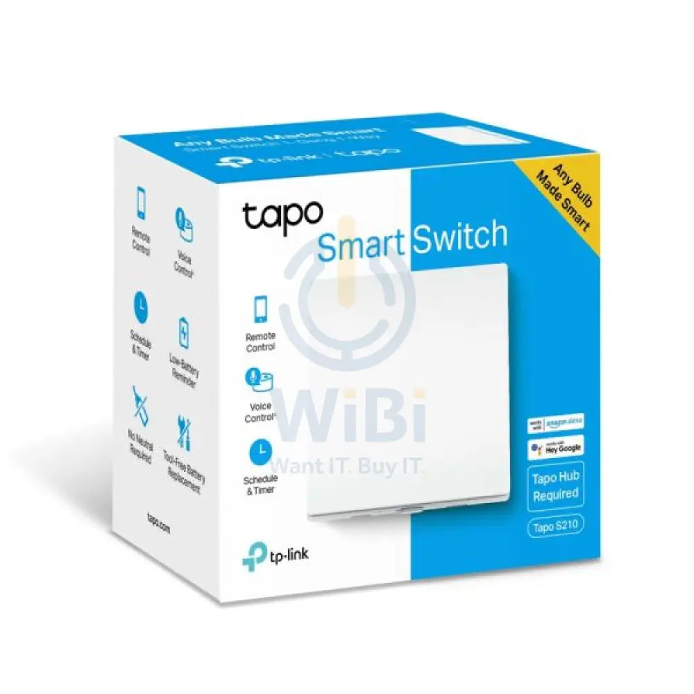 TP-Link (Tapo S210) Smart Light Switch Networking Products > Switches