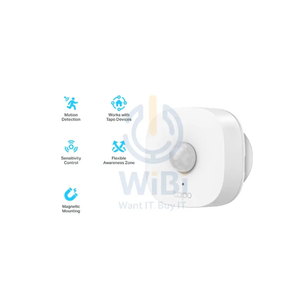 TP-Link (Tapo T100) Tapo Smart Motion Sensor - White Accessories > Smart Devices