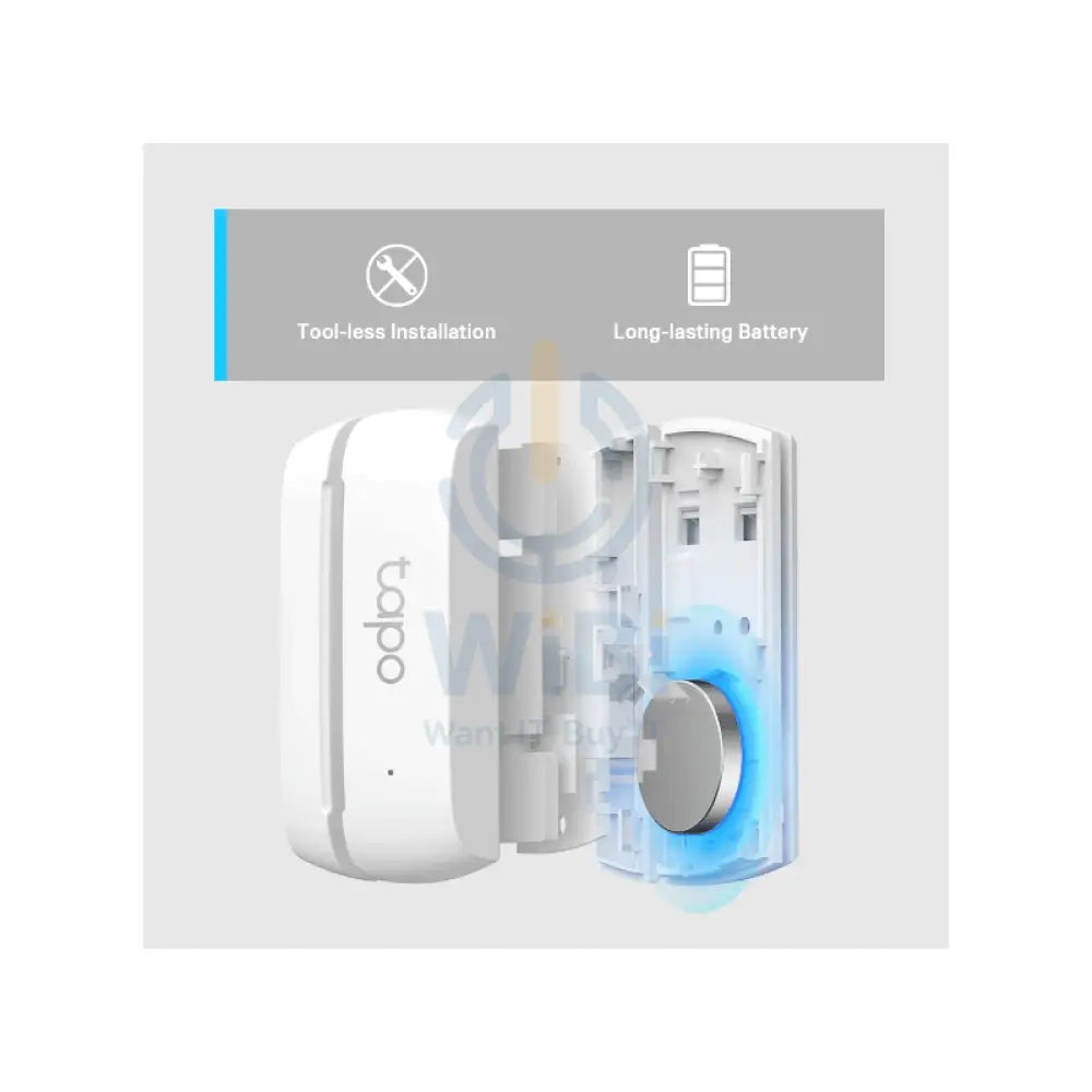TP-Link Tapo T110 Smart Contact Sensor - White Accessories > Smart Devices