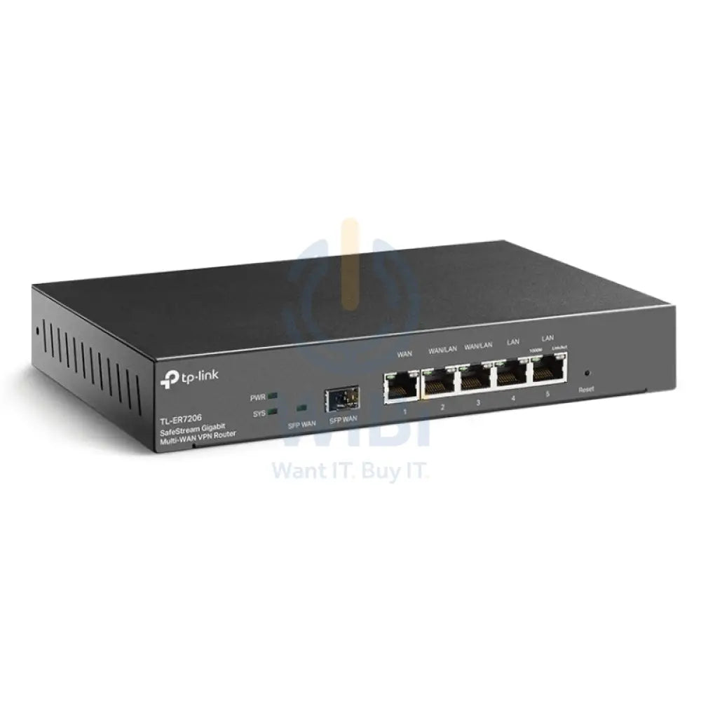 TP-Link (TL-ER7206) SafeStream Gigabit Multi-WAN VPN Router - Gigabit WAN / Gigabit LAN Networking Products > Routers