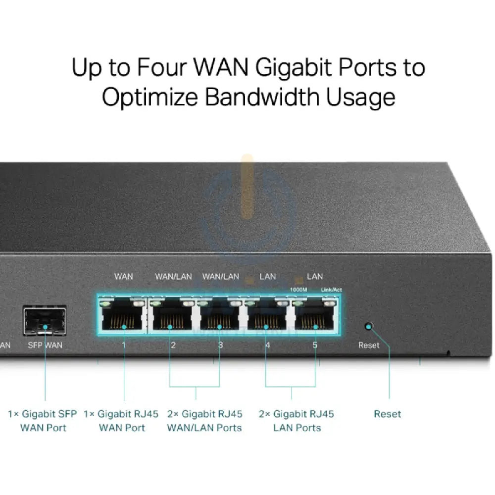 TP-Link (TL-ER7206) SafeStream Gigabit Multi-WAN VPN Router - Gigabit WAN / Gigabit LAN Networking Products > Routers