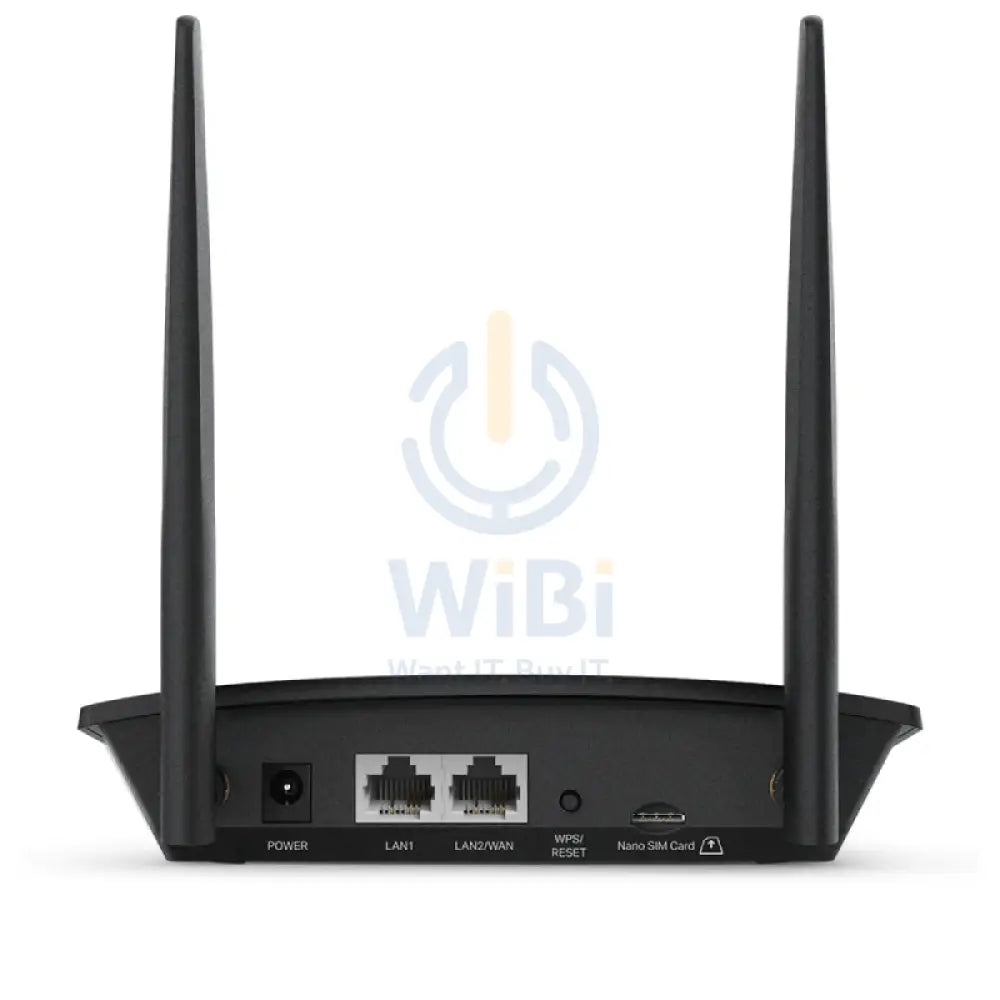 TP-Link (TL-MR100) Wireless N 4G LTE Router - 4G LTE / 2.4 GHz(300 Mbps) / LAN / WAN Networking Products > Routers