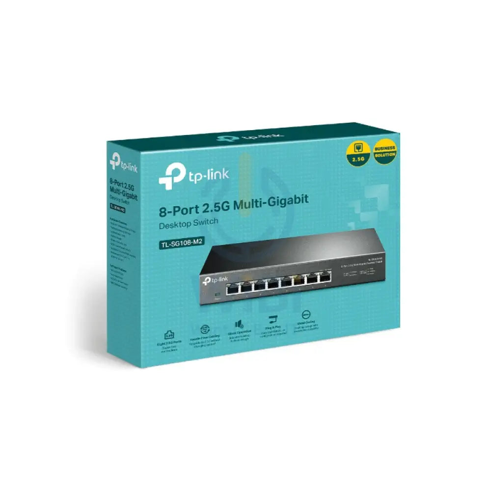 TP-link TL-SG108-M2 8-Port 2.5G Desktop Switch - 40 Gbps / LAN Networking Products > Switches