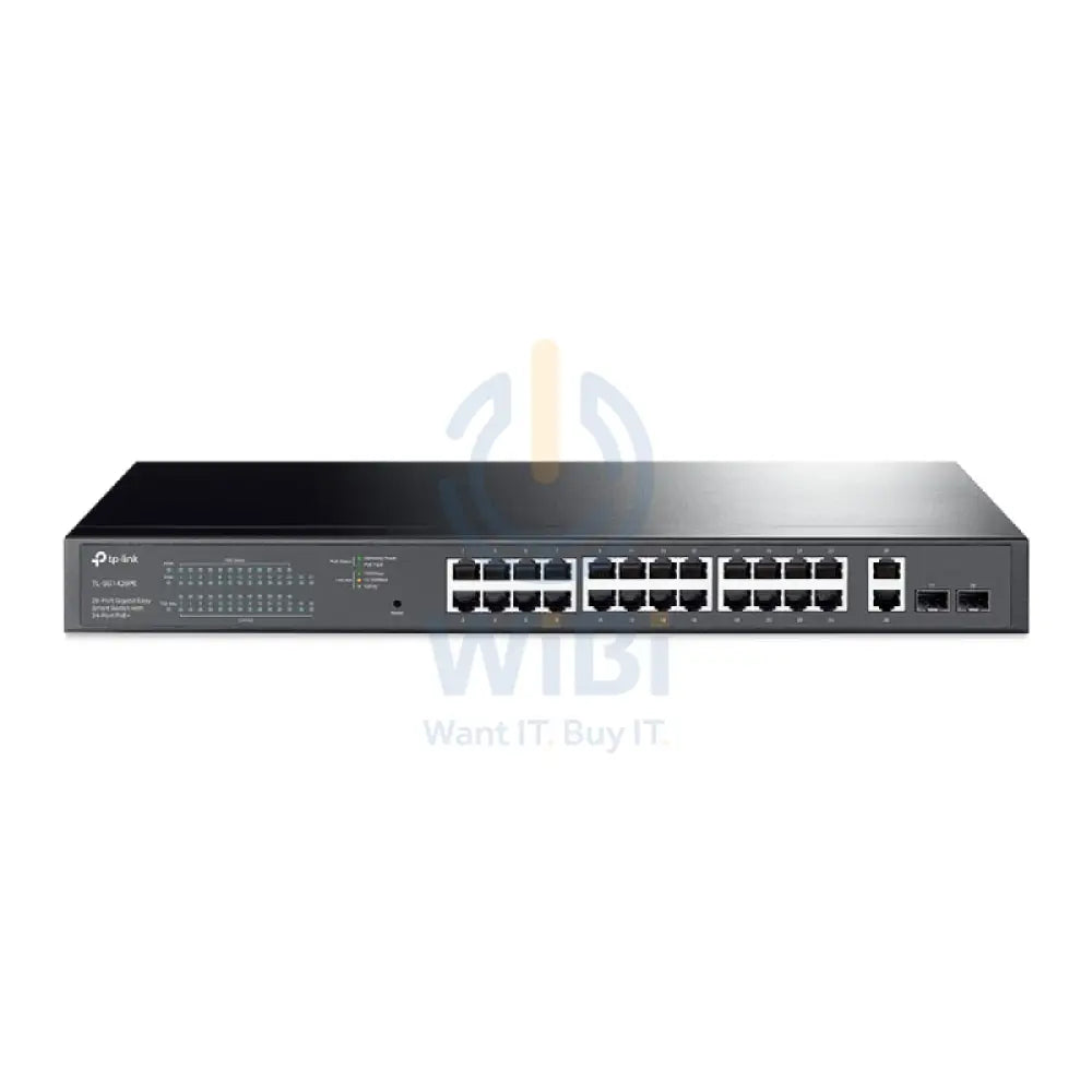 TP-Link (TL-SG1428PE) 28-Port Gigabit Easy Smart Switch with 24-Port PoE + - 56 Gbps / LAN Networking Products >