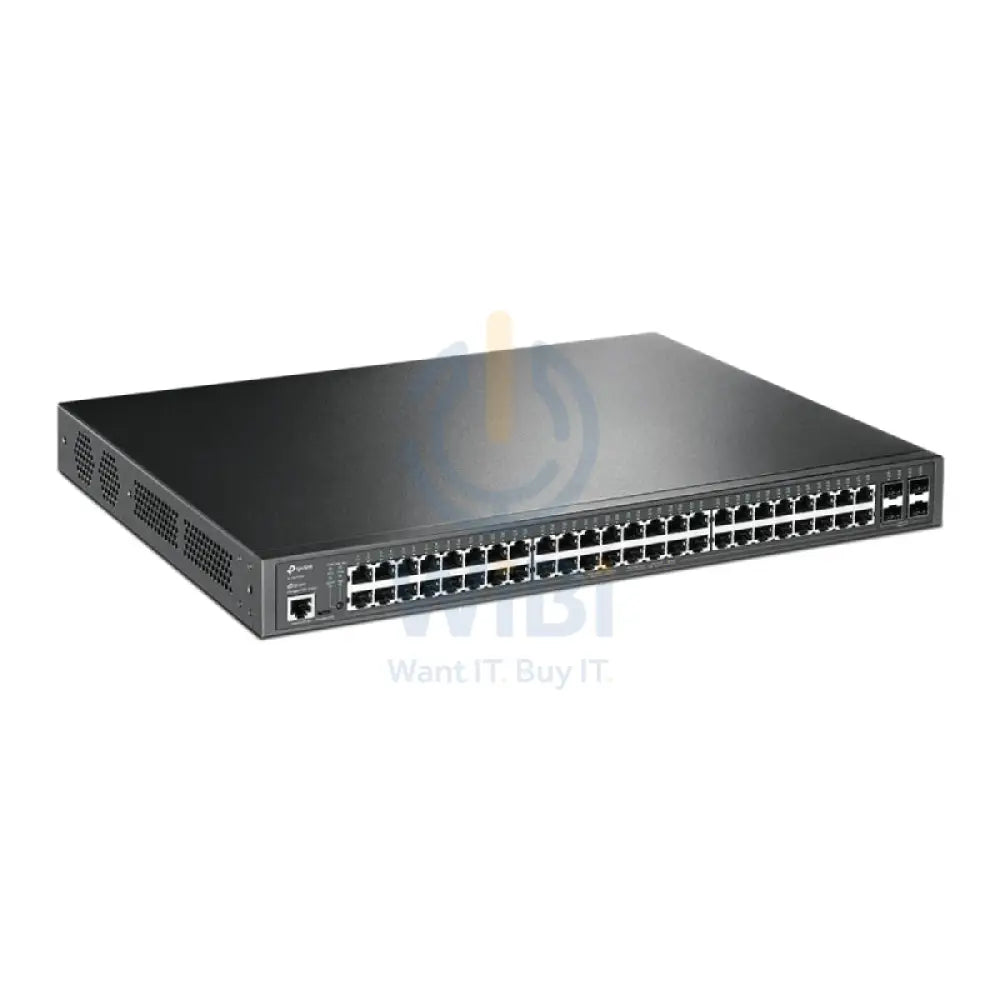 TP-Link (TL-SG3452P) JetStream 52-Port Gigabit L2 + Managed Switch with 48-Port PoE + - 104 Gbps / LAN Networking