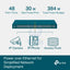TP-Link (TL-SG3452P) JetStream 52-Port Gigabit L2 + Managed Switch with 48-Port PoE + - 104 Gbps / LAN Networking