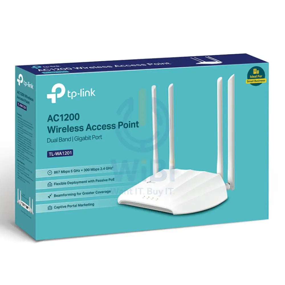 TP-Link (TL-WA1201) AC1200 Wireless Access Point - 5GHz (867 Mbps) / Gigabit LAN Networking Products > Wireless Access