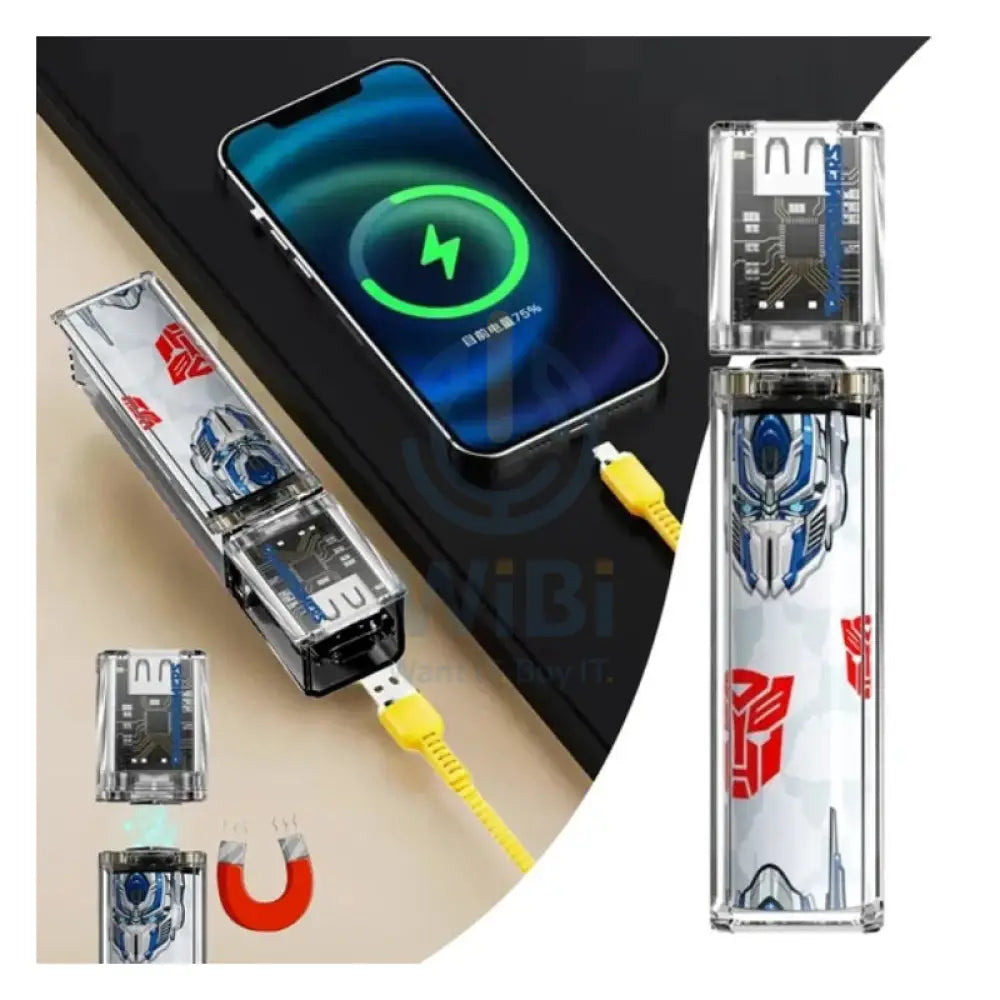 Transformers TF-D03 Bumblebee Magnetic Power Bank - 5000mAh / Trendy version Accessories > Power Bank