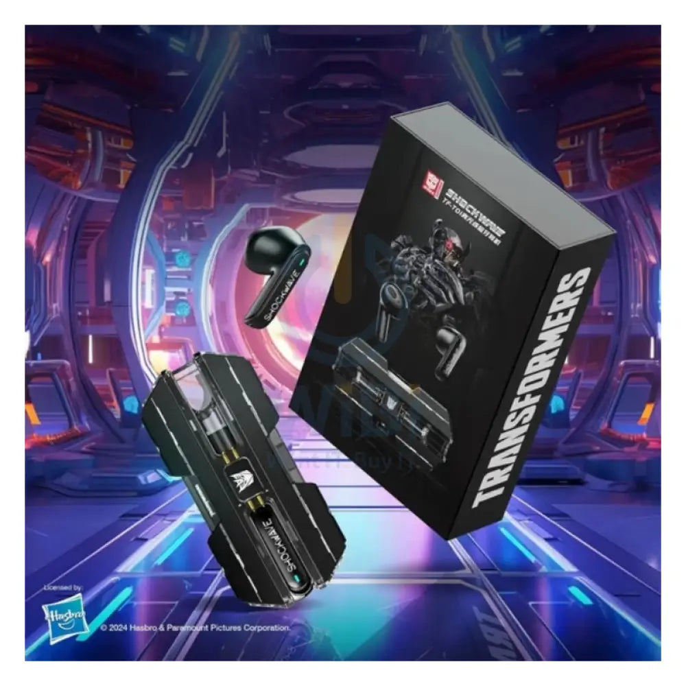 Transformers TF-T01 Wireless Bluetooth Earbuds - Black Accessories > Audio > Headphones